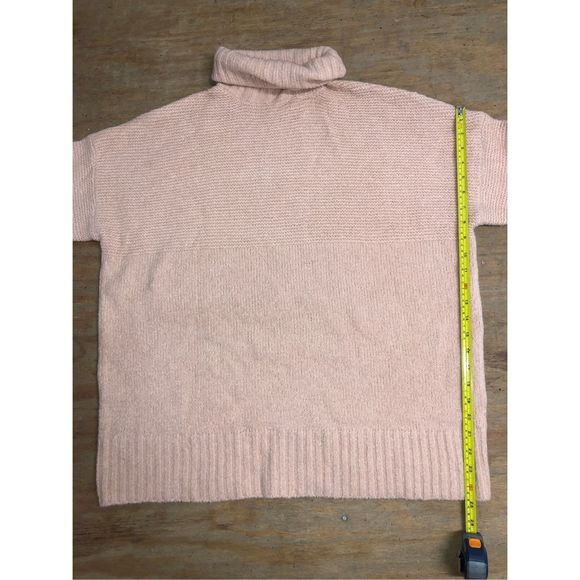 Anthology Knit Pale Pink Acrylic Blend Turtleneck Sweater Sz 16/18 (XL), MP $129 - Picture 8 of 8